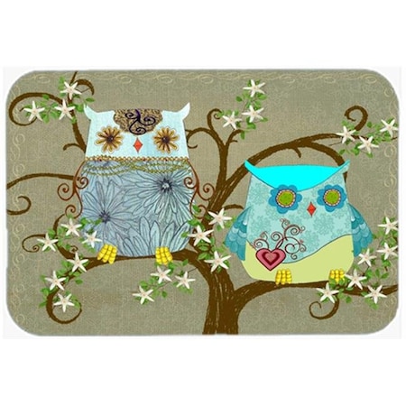 Carolines Treasures Carolines Treasures PJC1094LCB The Friendly Ladies Owl Glass Cutting Board; Large PJC1094LCB